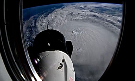 Timelapse: Hurricane Milton as view from ISS as it approaches Florida