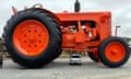 More than 2,000 people attended the unveiling of the big red tractor in Carnamah, Western Australia