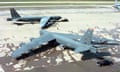 Planes at the military base on Diego Garcia