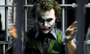 Heath Ledger as the Joker