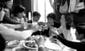 Wedding party in Shanghai restaurant. May 1986. © Melanie Friend / reportdigital.co.uk / Format Photographers archive @ Bishopsgate Institute.