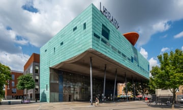 Dancing columns … Peckham Library, designed by Will Alsop.