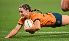 Wallaroos winger Desiree Miller scored a try and was player of the match in the win over South Africa.