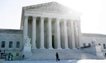 The US supreme court in Washington.